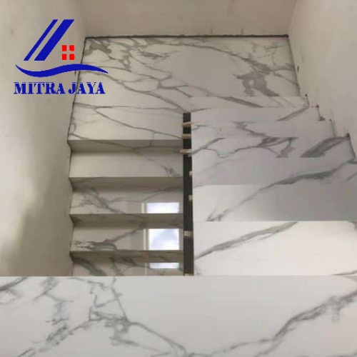 granit tangga 30x100 30x90 motif marmer keramik pijakan request ukuran Keramik motif kayu 30x90 30x1