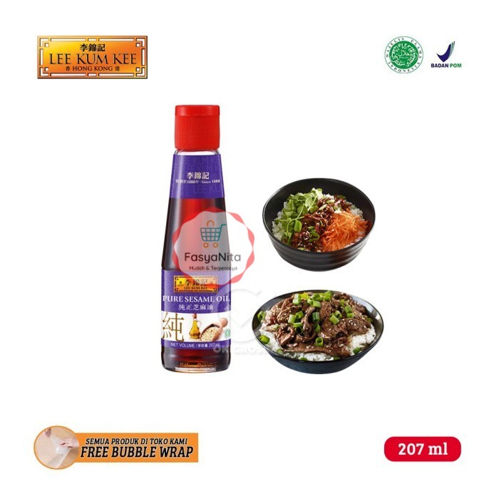 

Minyak Wijen Lee Kum Kee / Pure Sesame Oil HALAL [207 ml] - FasyAnita Mart Denpasar