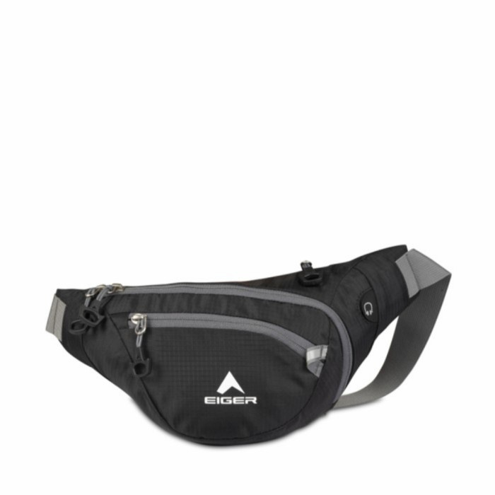 Waistbag Eiger Crystalin Tas Pinggang Tas Selempang Eiger Pria - Abu-abu