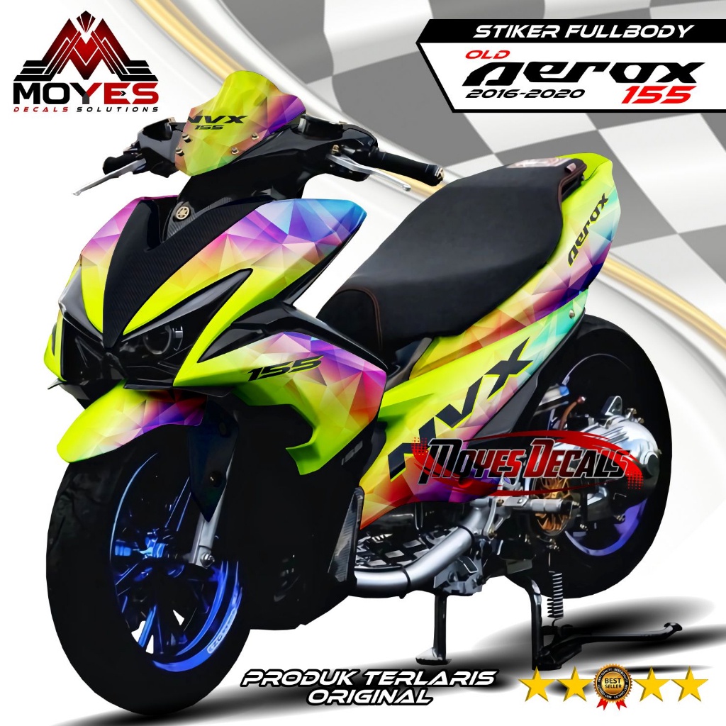 Decal Aerox Fullbody Dekal Aerox Old Fullbody Decal Stiker Aerox 155 Old Fullbody