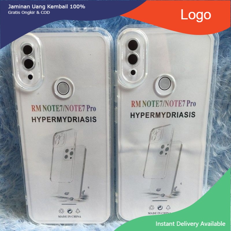 Soft Case Clear Space Bening Xiaomi Redmi Note 7/Note 7 Pro Protec Camera Good quality