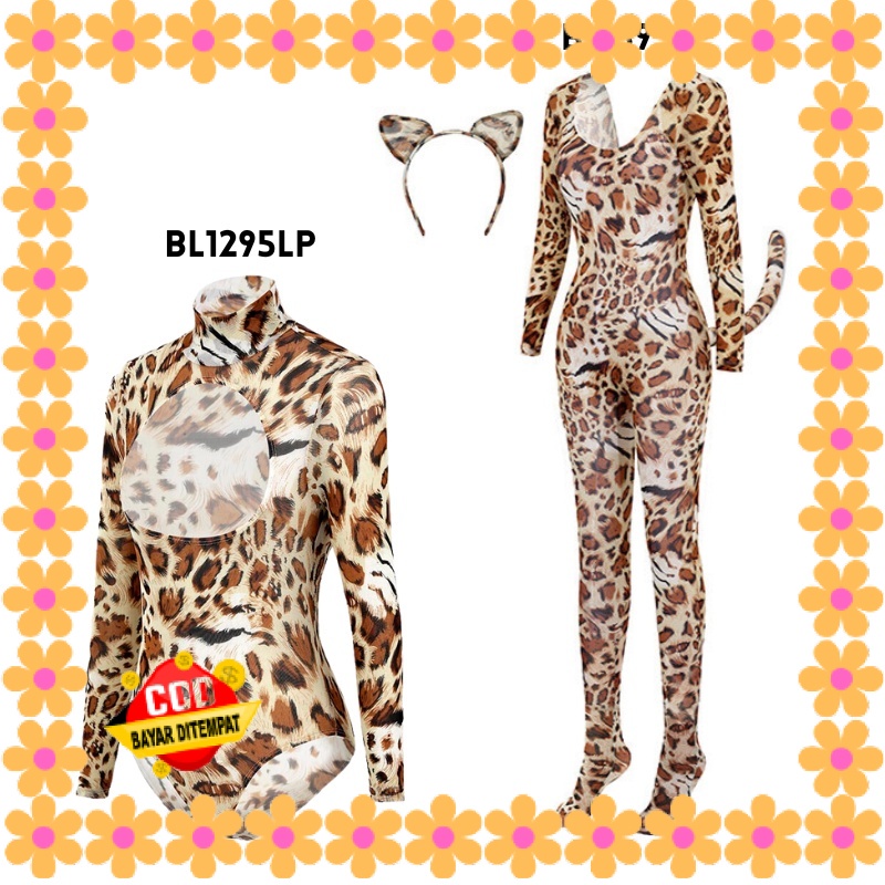 BAJU DINAS MALAM ISTRI BAJU KERJA BAJU TIDUR BAJU TEMPUR BUAT SUAMI PASANGAN/ Costume Kostum Leopard