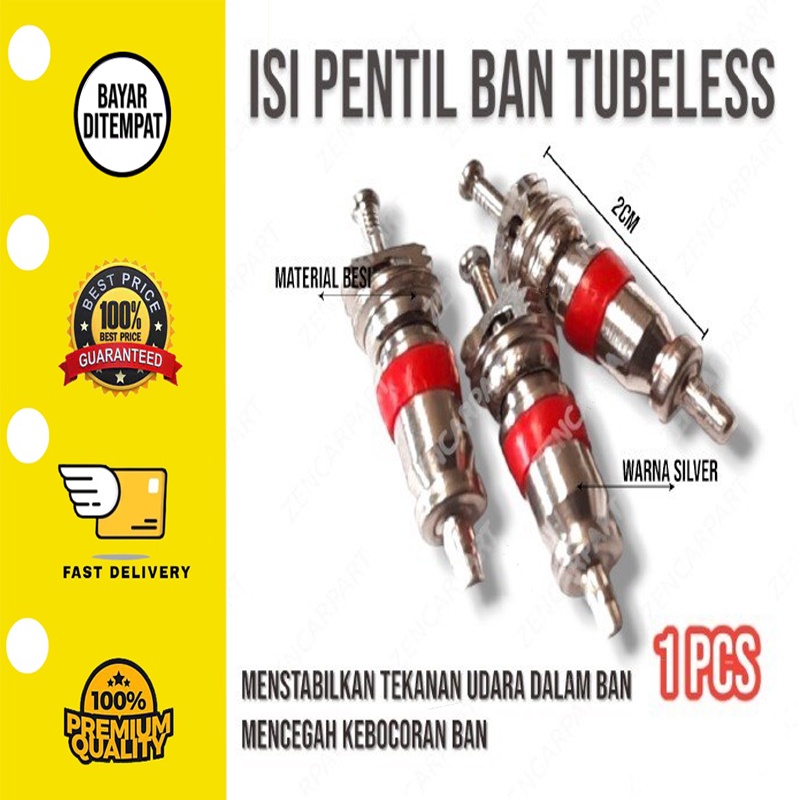 [1pcs] Isi Pentil Spuyer Ban Tubless Tubles Tire Valve Core Spuyer Motor Mobil SPUYER PENTIL