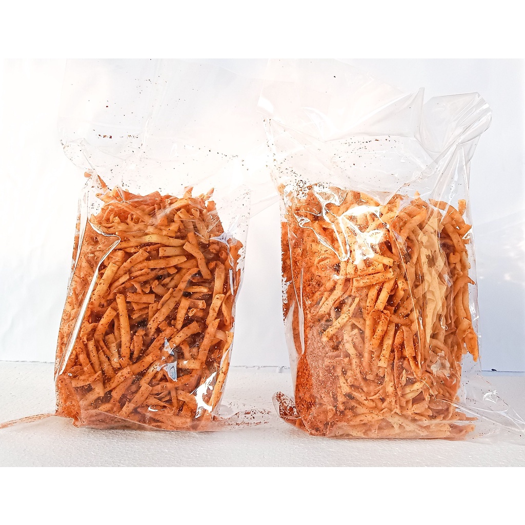 

Keripik Stik Kentang Pedas Gurih Nagih Crispy- 500gr