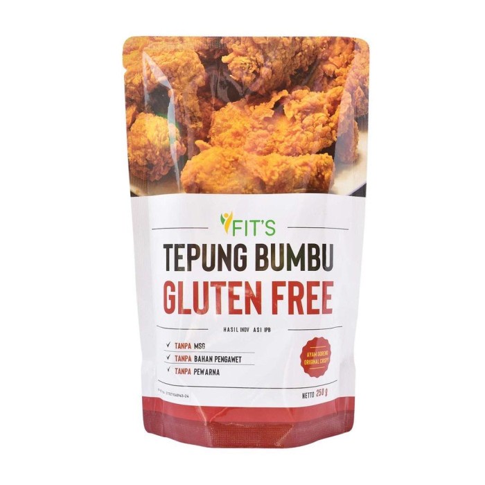 

Promo Best Seller Fits - Tepung Bumbu - Gluten Free - 250gr - Tp Ayam Goreng