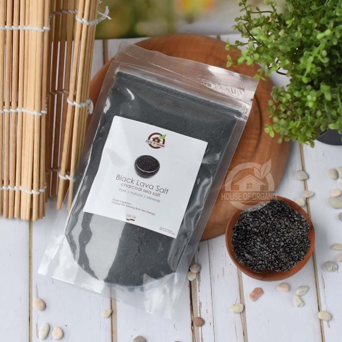 

New Produk Terlaris HouseOfOrganix Black Lava Salt - 250 Gr