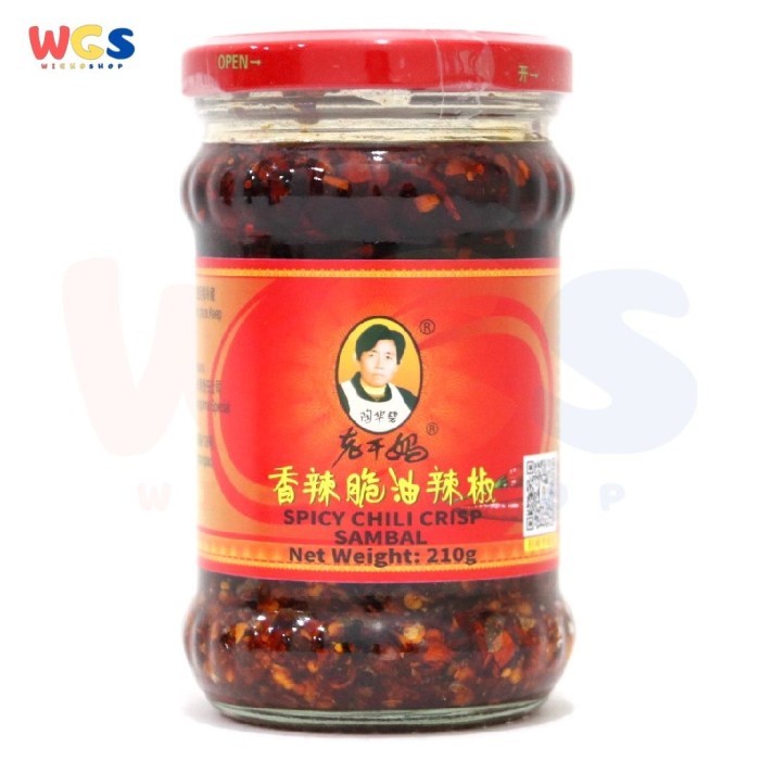 

NEW Termurah Lao Gan Ma Spicy Chili Crisp Sauce 210 gr - Laoganma Chili Sauce