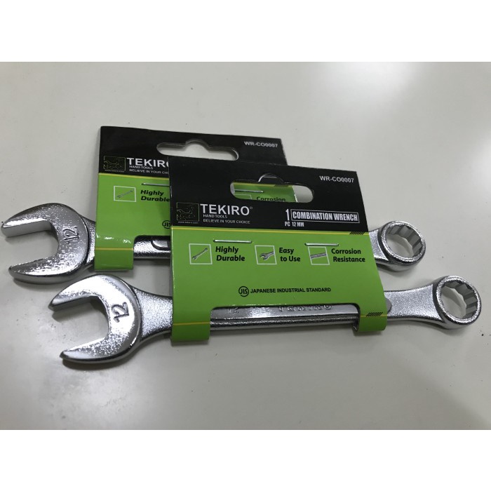TEKIRO RING PAS 12 MM / KUNCI RING PAS / KOMBINASI RING PAS