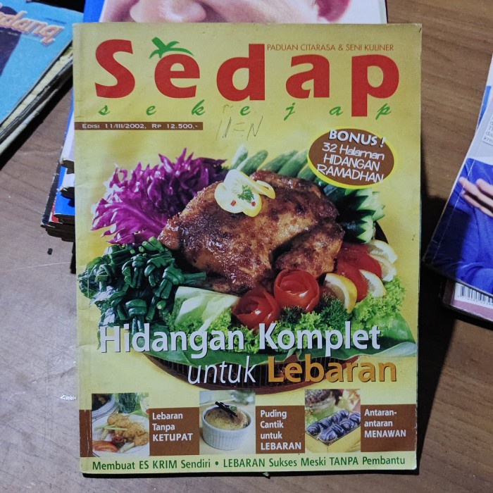 majalah sedap edisi 11 2002