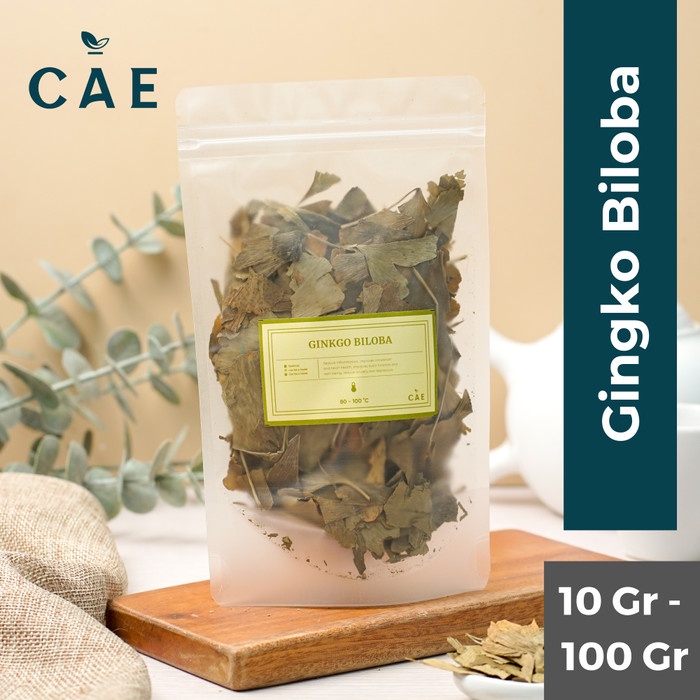 

Ginkgo Biloba Leaf Daun Gingko Biloba Daun Pat Ko Teh Herbal Premium
