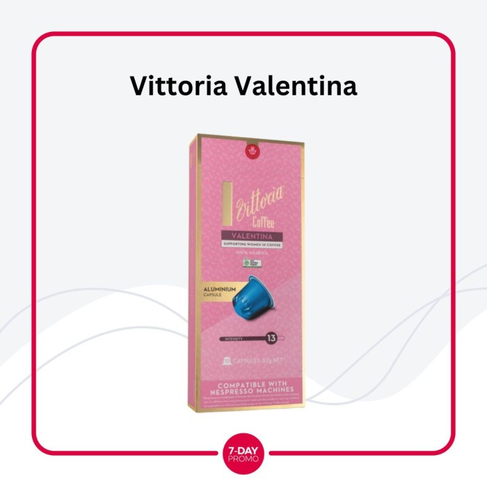 

Nespresso Vittoria Coffee Capsules Valentina