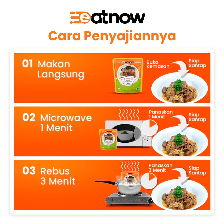 

Promo 7.7 EatNow Bundle Sate Ayam - Makanan Instan - Makanan Siap Saji