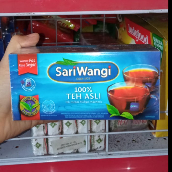 

Teh Sariwangi Kotak isi 25 pcs