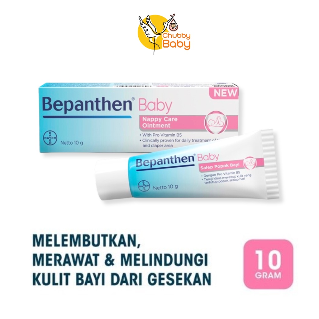 Bepanthen Salep Bayi Ruam Popok 10 gram | Salep Ruam Popok / Iritasi