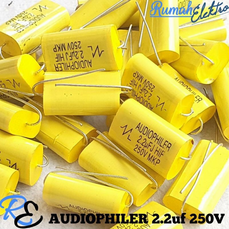 AUDIOPHILER MKP 6.8UF 250V Tahanan Tweeter MKP 685