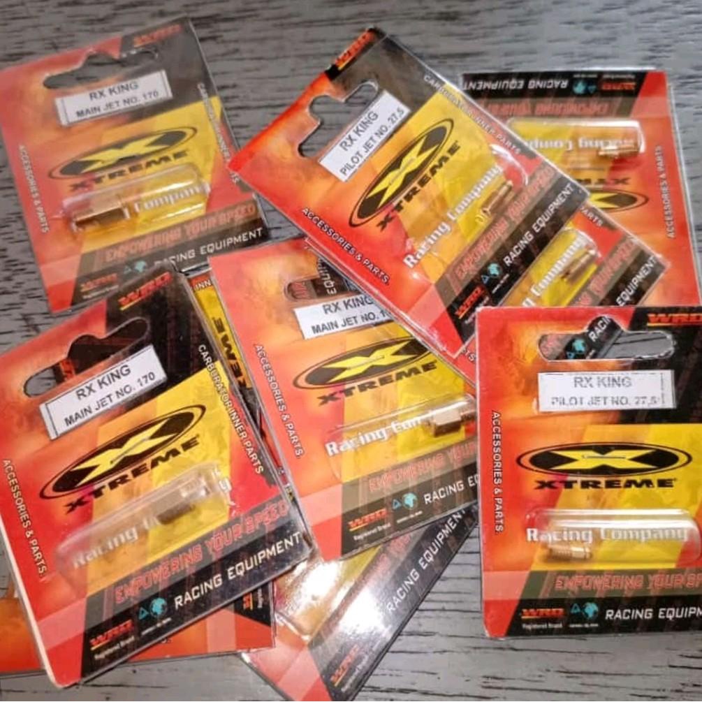 Spuyer Karburator Pilot Jet Main Jet karbu Original Yamaha RX-King RXspesial RXK Ninja