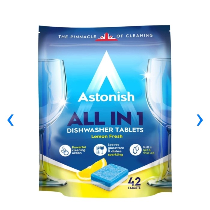 Astonish Tablet Pembersih Dishwasher isi 100 pcs