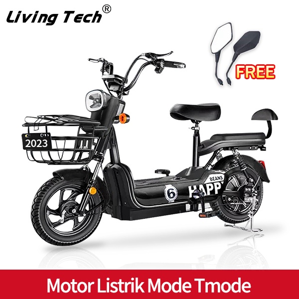 LiVing Sepeda Listrik Motor 48V Sepeda Listrik Dewasa Sepeda Listrik Premium Mewah / Sepeda Motor Listrik