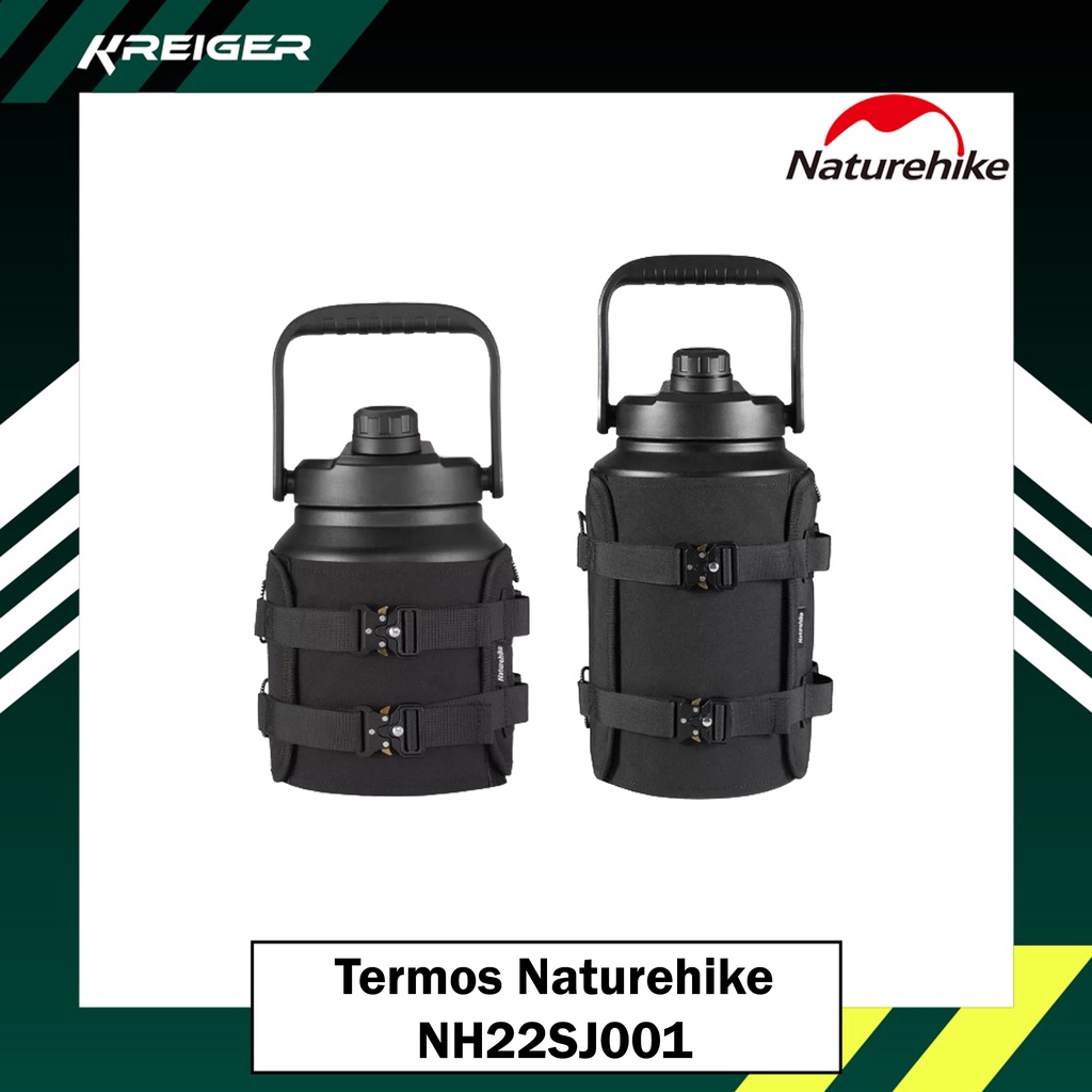 Termos Naturehike NH22SJ001 Tumbler Stainless Thermos Double Layer Tempat Botol Minum Anti Bocor Cam