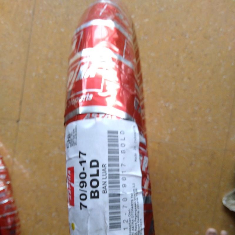 BAN DEPAN MOTOR MOTOR BEBEK ASPIRA 70/90-17 BOLD TT TUBE TYPE RING 17 250 70 90 709017 DIAMOND ASTRA