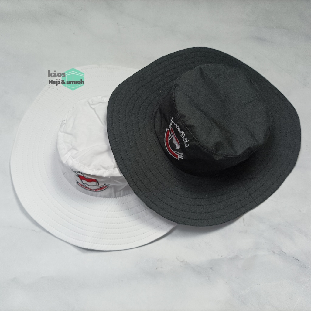 Topi Bundar Haji dan Umroh Pria Topi Koboi Kios Haji