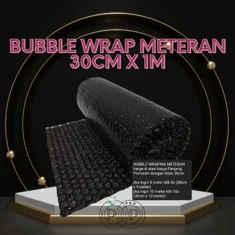 

Bubble wrap meteran Ukuran 30cm x 1m/tambahan packing an AUTO BERKAH SHOP