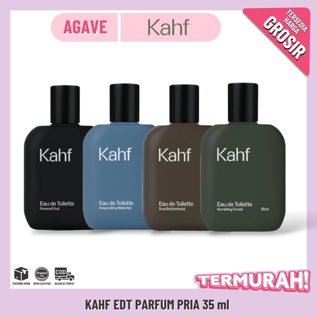 KAHF PARFUM EAU DE TOILETTE 35 ml | PARFUM PRIA KAHF | PARFUM COWOK