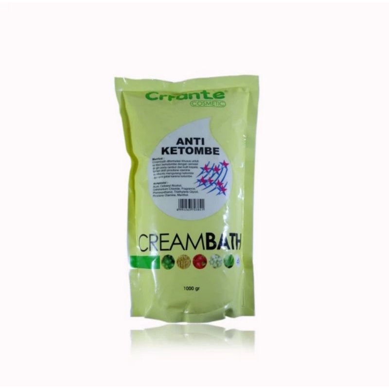 Crrante Creambath Refill Anti Ketombe -1kg / -1000gr