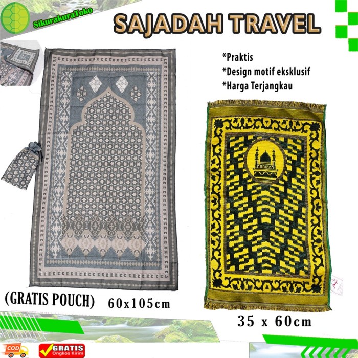SajadahTraveling Pouch Souvenir Umroh Sajadah JUMBO / KECIL - Sajadah, 35x60Albahar