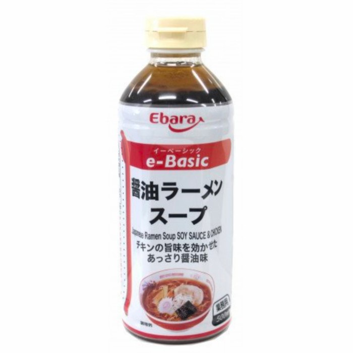 

ebara ebasic Shoyu ramen kaldu soup ramen Jepang impor Umami 500 ml