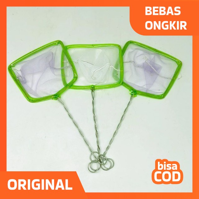 Serokan Saringan ikan hias 10cm/seser serokan ikan 10cm