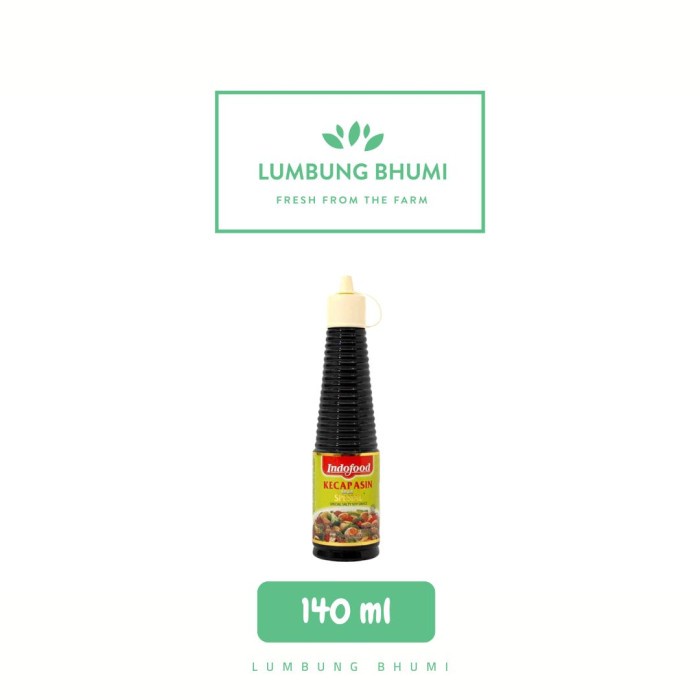 

INDOFOOD Kecap Asin 140 ml - Lumbung Bhumi