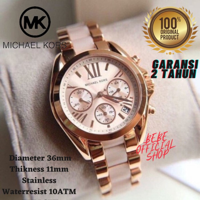 [Watch.Mall] [ORIGINAL] Jam Tangan Wanita Michael Kors MK6066 Rosegold / Jam Wanita