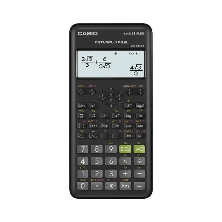 

Casio FX-82ES PLUS Calculator Scientific Kalkulator Ilmiah