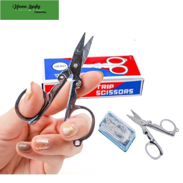 

Gunting Kecil Lipat Stainless Tajam - Gunting Lipat