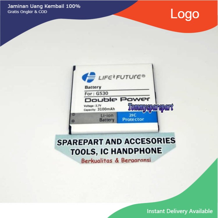 BATERAI J2 PRIME - J500 - J3 2016 - GRAND PRIME DOUBLE POWER UNIVERSAL