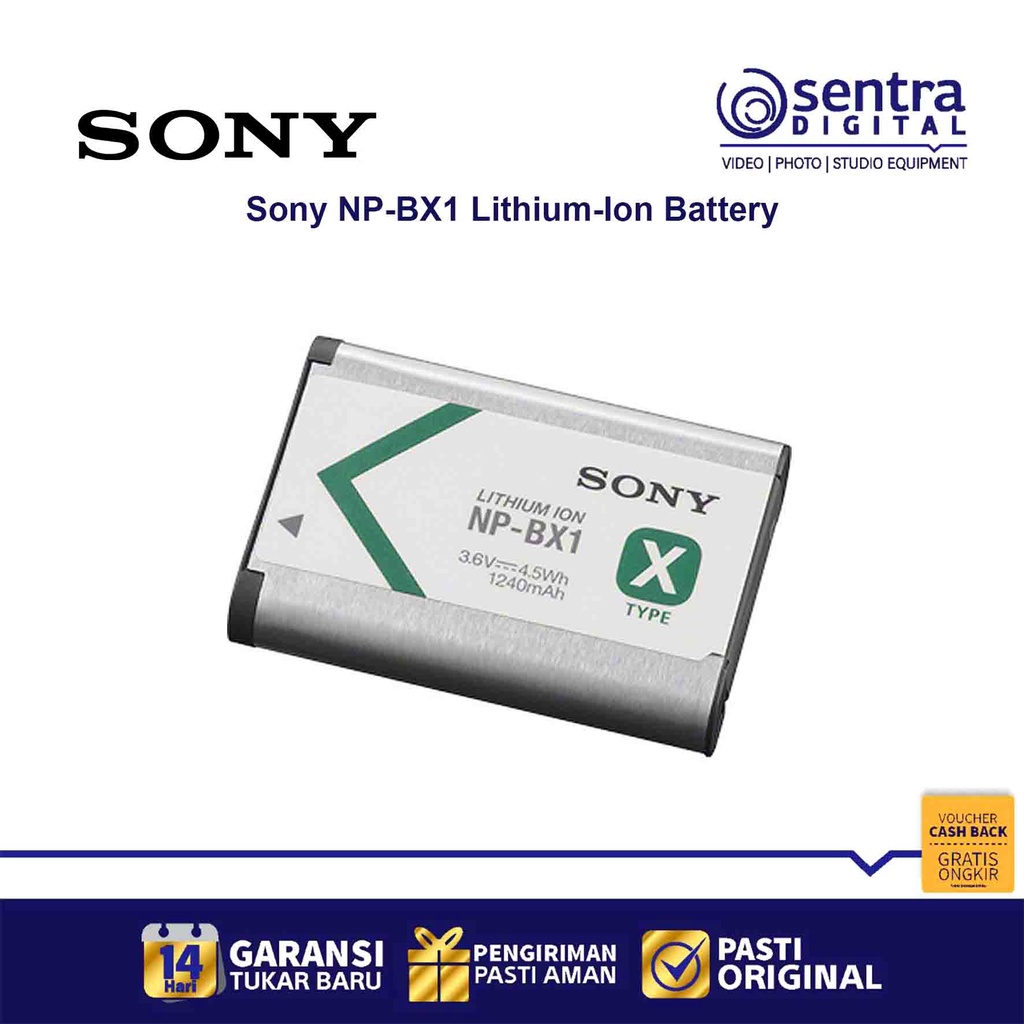 Sony NP-BX1 Battery for Sony ZV-1 II ZV-1 ZV-1F RX100 V IV VII
