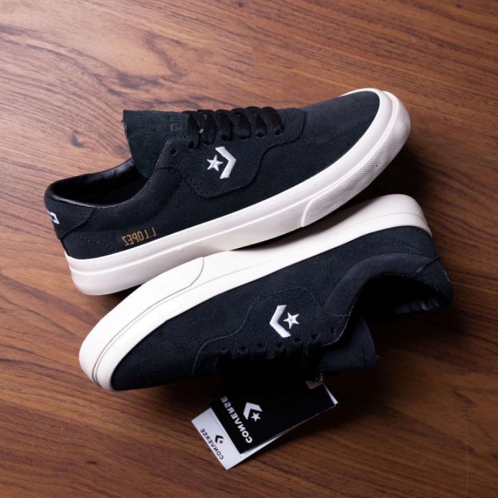 SEPATU CONVERSE L LOPEZ BLACK WHITE 100% IMPORT PREMIUM BNIB GRADE ORIGINAL MADE IN VIETNAM
