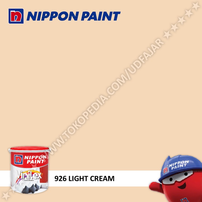 Nippon Paint - Vinilex - 926 Light Cream - Cat Tembok