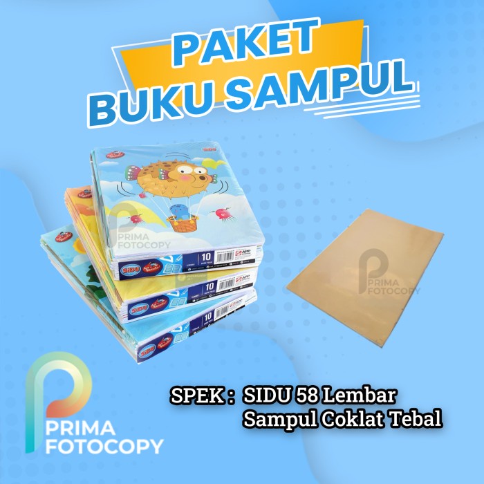 

Buku Sekolah Sampul Cokelat Tebal | Sinar Dunia 58 Lembar Satuan