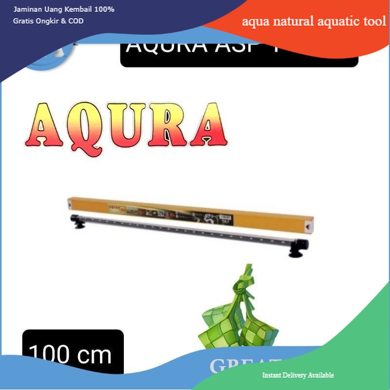 AQURA ASP T4 100 LAMPU AQUARIUM LAMPU LED AQUARIUM AQUASCAPE 1METER