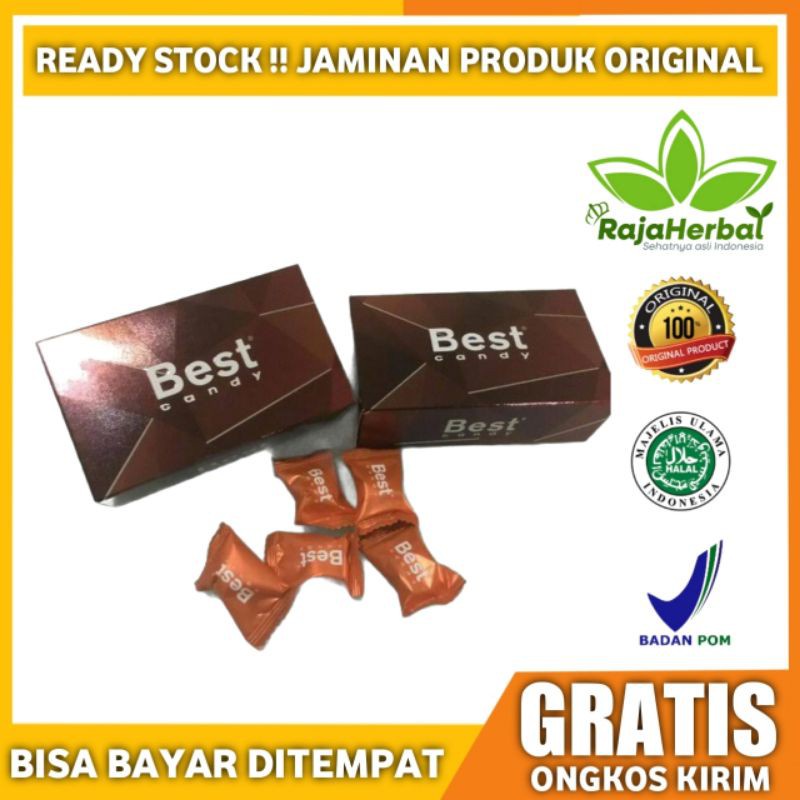 Best Candy Asli 100% Original Permen Penambah Stamina Pria - Obat Kuat Pria Permen Hisap