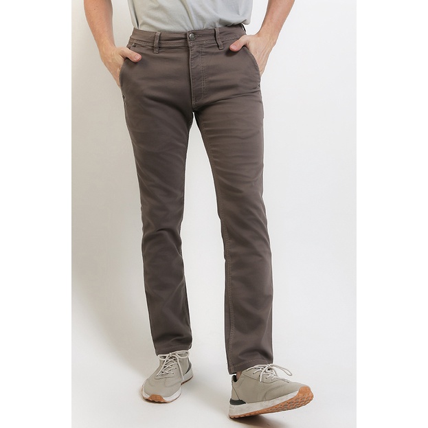 Cardinal Celana Panjang Chinos Straight Slim Pria C0004BK03G