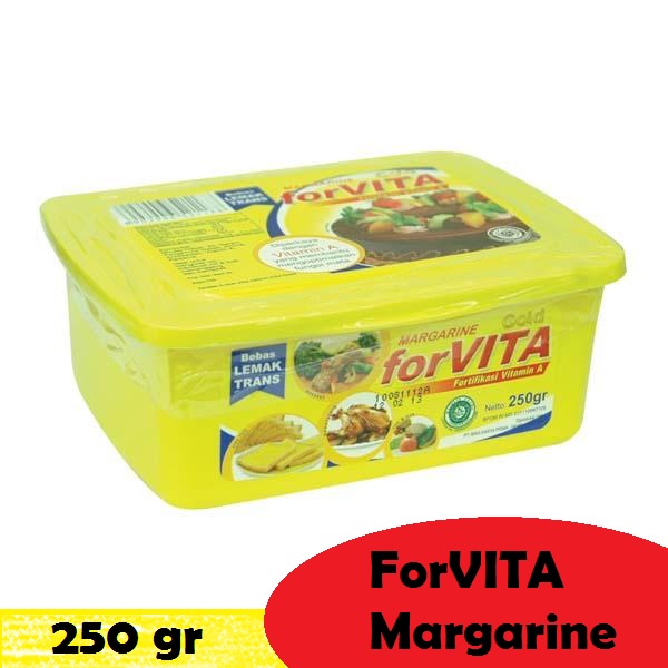 

Forvita Margarine Kemasan Box Kotak 250gr