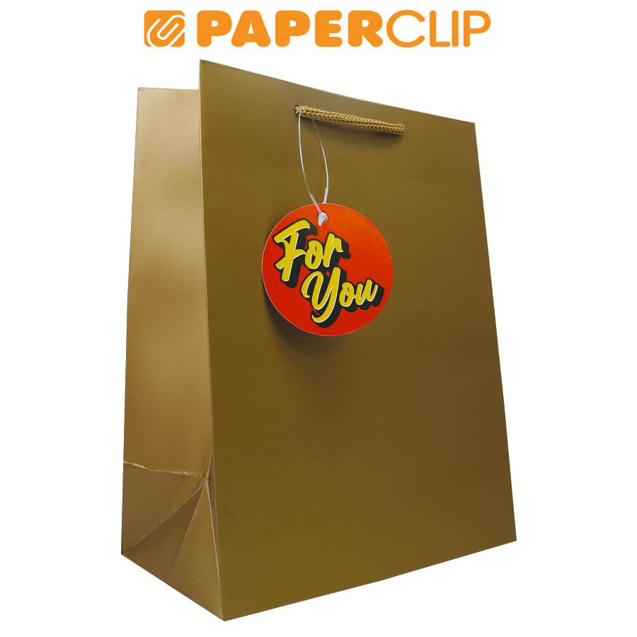 

PAPER BAG SOMETHING SWEET 18X10X23CM S METALIK