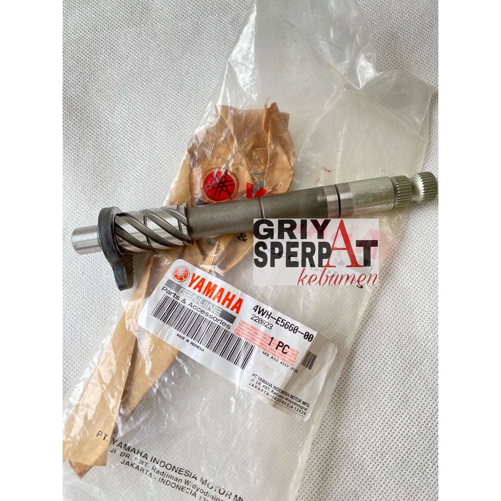 4WH-E5660-00 AS KICK STATER ENGKOL SLAHAN FIZR F1ZR FORCE 1 ORIGINAL