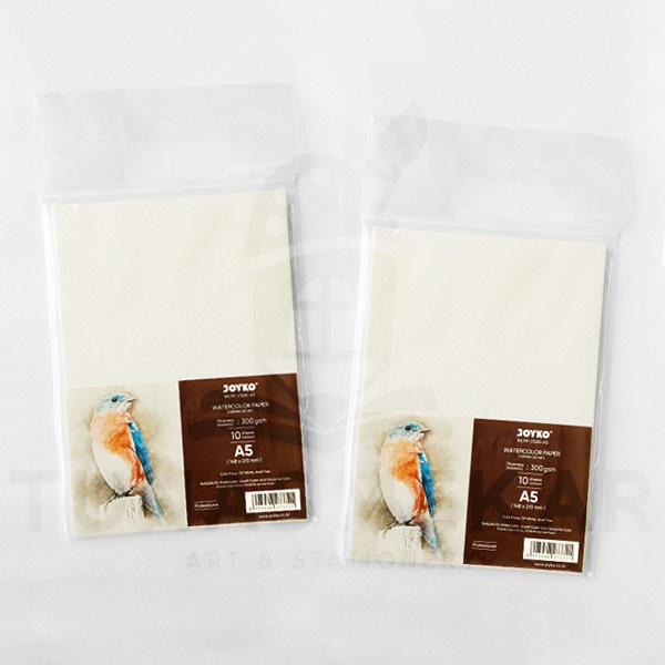 

Watercolor Paper Kertas Cat Air 300 gsm 10 Sheets Joyko WLPP-2500