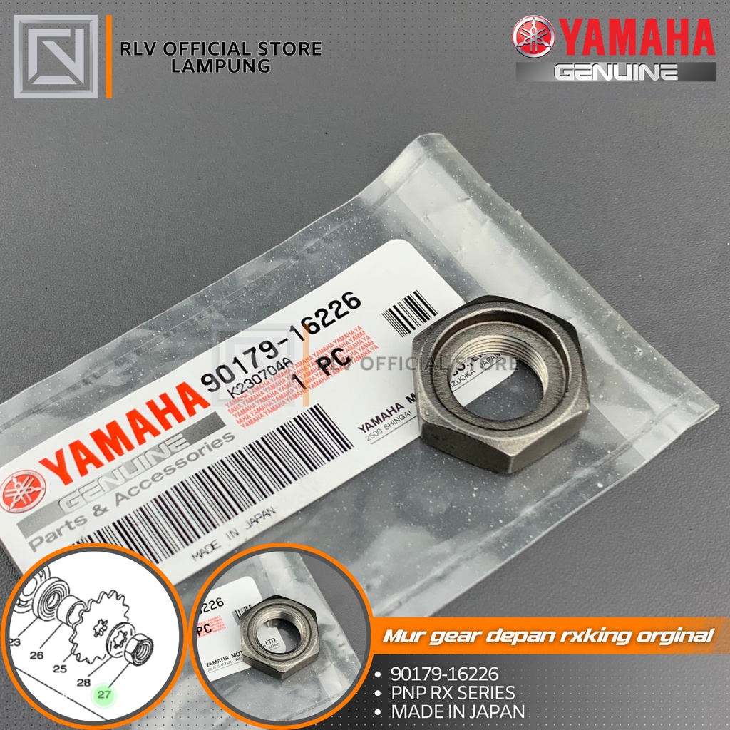 Mur as gear gir depan Rxking rxking rxk Original yamaha 90179-16226
