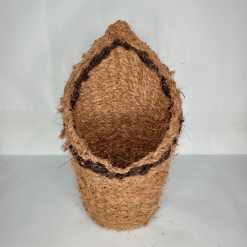 Pot Sabut Kelapa Tempel/Pot sabut Kelapa/Pot Anggrek/Pot Serabut Kelapa Kerucut