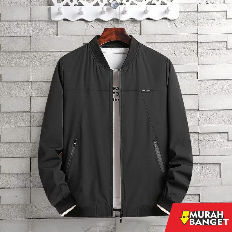 Outer pria  ukuran besar- [COD] Jaket Bomber Original Size M_XXXL